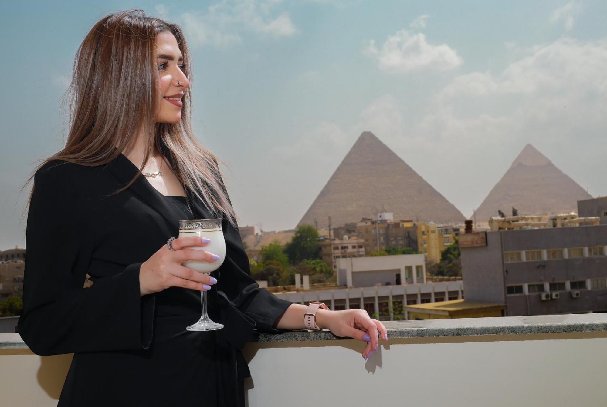 The Muse Pyramids Inn Kafret el-Gabal Exterior foto