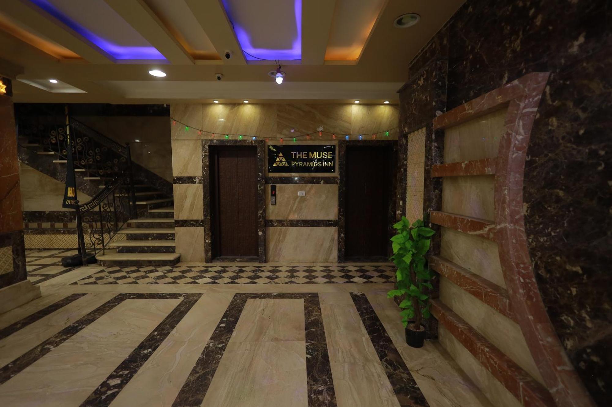 The Muse Pyramids Inn Kafret el-Gabal Exterior foto